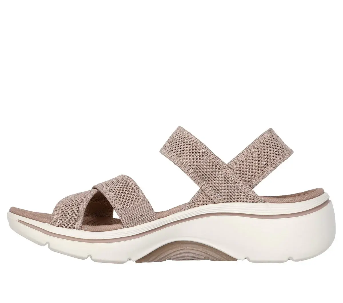 Martha Stewart: GO WALK Arch Fit 2.0 Sandal – Sparkling Martha Stewart: GO WALK Arch Fit 2.0 Sandal – Sparkling